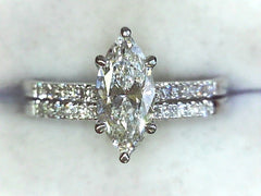 Lab Diamond Wedding Set