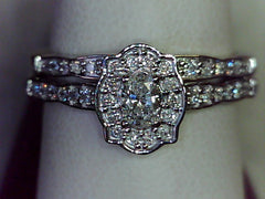 Diamond Wedding Set