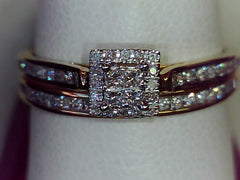 Diamond Wedding Set