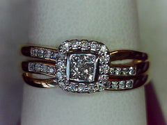 Diamond Wedding Set