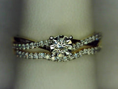 Diamond Wedding Set