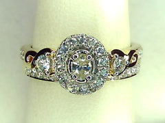 Diamond Wedding Set