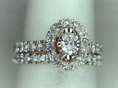 Diamond Wedding Set