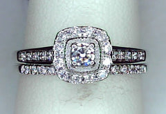 Diamond Wedding Set