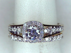 Diamond Wedding Set