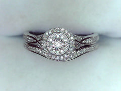 Diamond Wedding Set