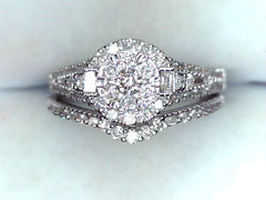 Diamond Wedding Set