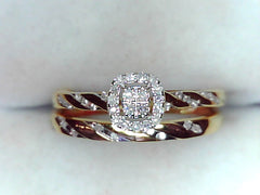Diamond Wedding Set