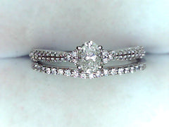 Diamond Wedding Set