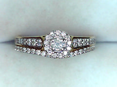 Diamond Wedding Set