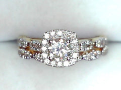Diamond Wedding Set