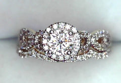Diamond Wedding Set