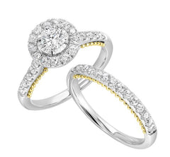 Diamond Wedding Set