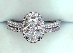 Lab Diamond Wedding Set
