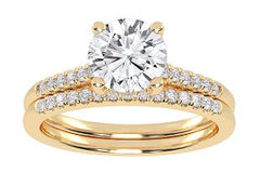 Lab Diamond Wedding Set