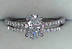 Lab Diamond Wedding Set