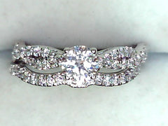 Lab Diamond Wedding Set