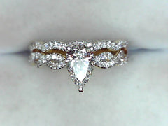 Lab Diamond Wedding Set