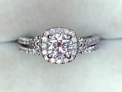 Lab Diamond Wedding Set