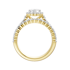 Lab Diamond Wedding Set