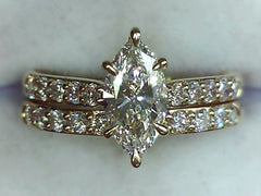 Lab Diamond Wedding Set