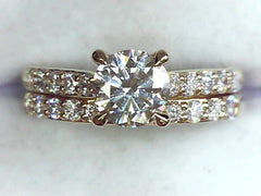 Lab Diamond Wedding Set