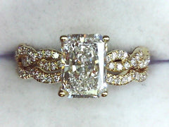 Lab Diamond Wedding Set