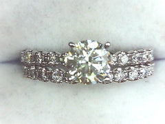 Lab Diamond Wedding Set