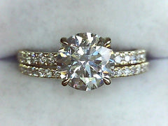 Lab Diamond Wedding Set