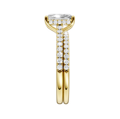 Lab Diamond Wedding Set