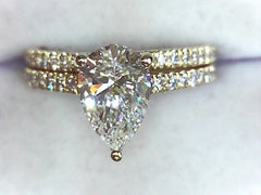 Lab Diamond Wedding Set