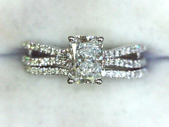 Lab Diamond Wedding Set