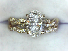 Lab Diamond Wedding Set