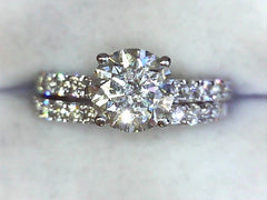 Lab Diamond Wedding Set