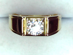 Diamond Wedding Bands  -  Men'