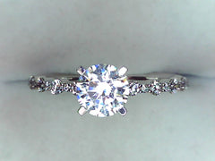 Diamond Semi-Mount Ring