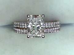 Lab Diamond Wedding Set