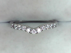Lab Diamond Wedding Band