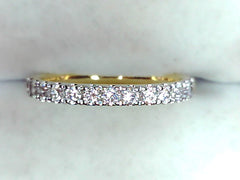 Lab Diamond Wedding Band