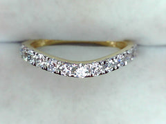 Lab Diamond Wedding Band