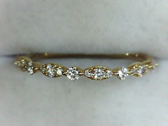 Lab Diamond Wedding Band