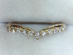Lab Diamond Wedding Band