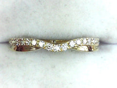 Lab Diamond Wedding Band