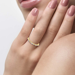 Lab Diamond Wedding Band