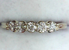 Lab Diamond Wedding Band