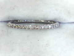 Lab Diamond Wedding Band