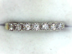 Lab Diamond Wedding Band