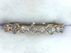 Lab Diamond Wedding Band