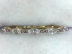 Lab Diamond Wedding Band