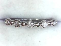 Lab Diamond Wedding Band